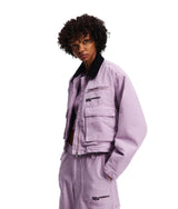 KARL LAGERFELD JEANS, Mujeres, Chaqueta De Trabajo, Ajuste Relajado, Morado, S