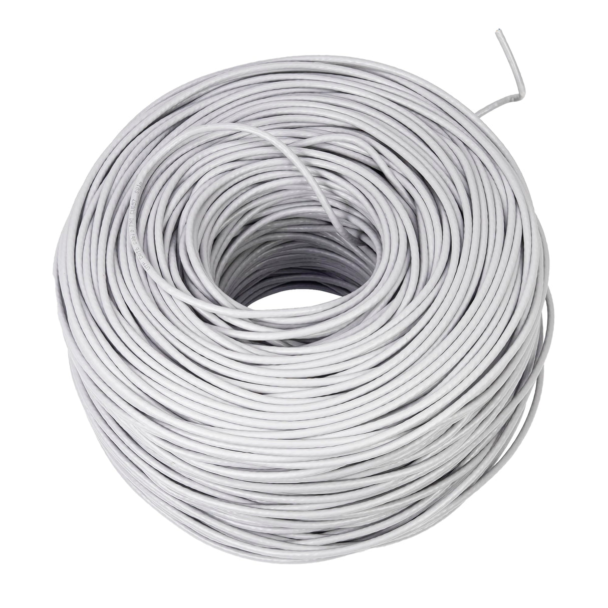 PNI Cable UTP CAT6 CU057 de cobre 0,57mm de 4 pares para internet y sistemas de vigilancia, rollo 305m