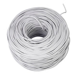 PNI Cable UTP CAT6 CU057 de cobre 0,57mm de 4 pares para internet y sistemas de vigilancia, rollo 305m