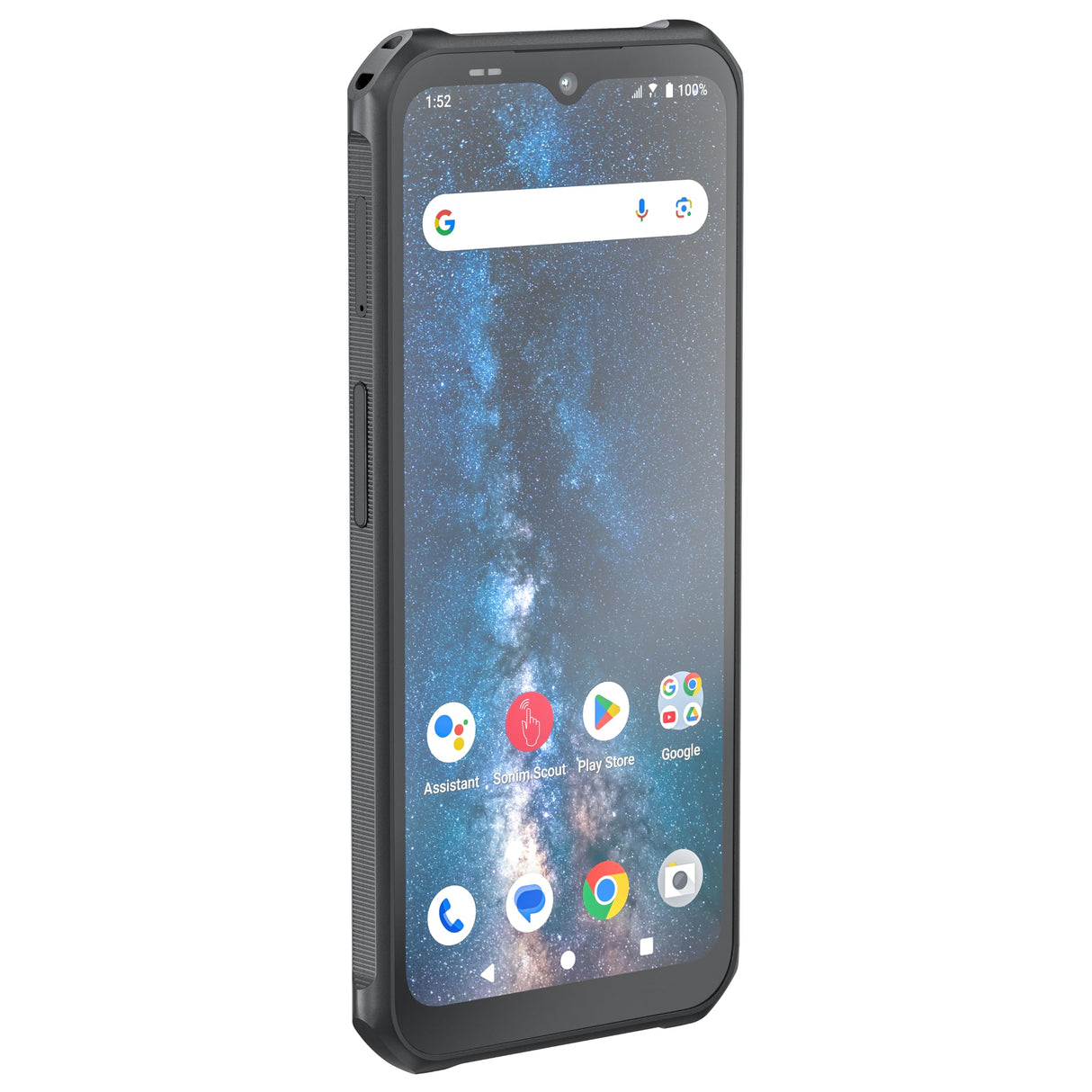 Sonim XP400 5G Smartphone (6/128 GB, Micro-SD, batería de 5000 mAh, Pantalla de 6,5", cámara de 50 MP, IP68 + MIL-SSTD-810H, Doble SIM) Incl. Soporte para móvil, Negro