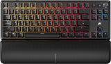 Corsair K70 Core TKL Wireless RGB Tenkeyless Teclado mecánico para Juegos – Interruptores lineales MLX Rojo v2 pre-lubricados – Amortiguación de Ruido – Teclas de Doble Disparo ABS – QWERTY NA