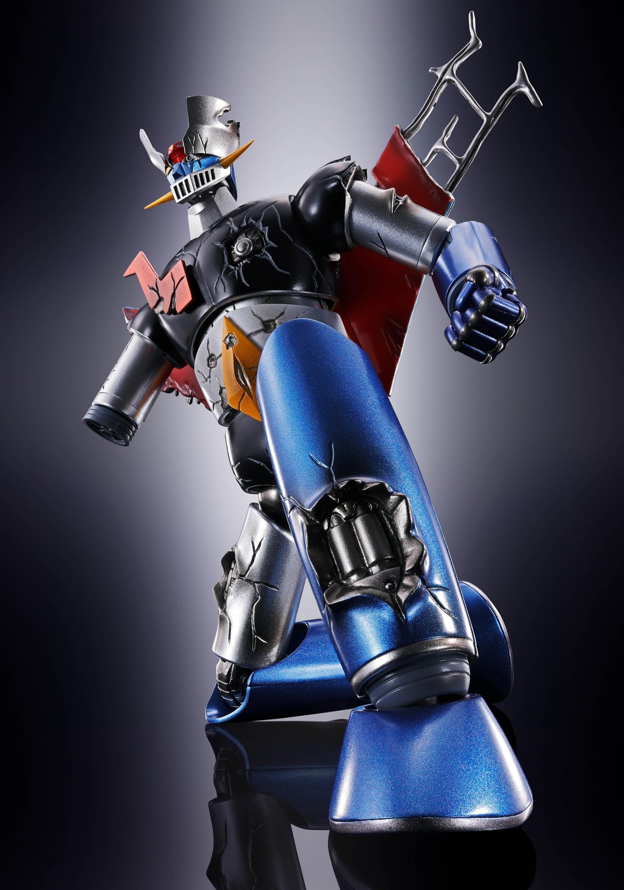 TAMASHII NATIONS Gx-105d Mazinger z -kakumei shinka- Damaged Ver. Fig. 16,5 cm Mazinger z Soul of chogokin