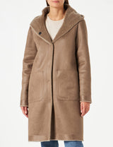 Oakwood Angélico Abrigo, marrón, L para Mujer