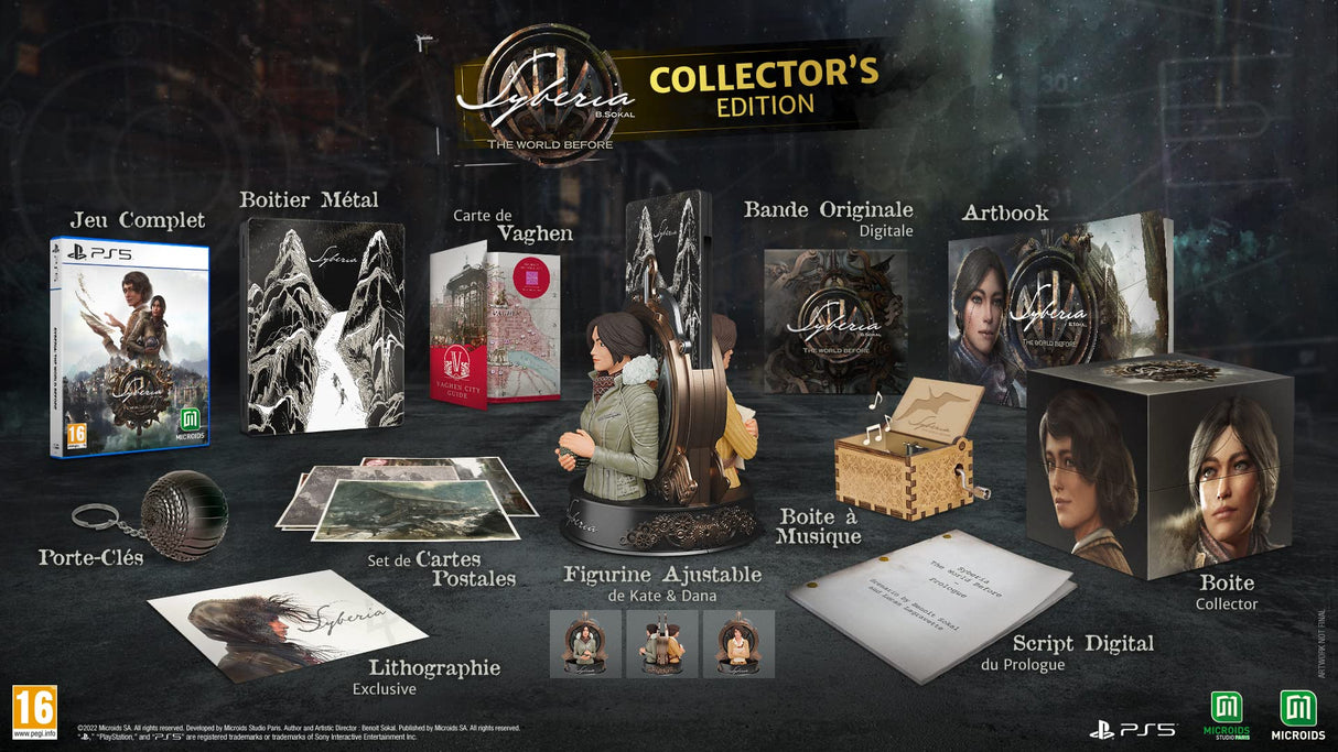 SYBERIA - THE WORLD BEFORE - COLLECTOR's EDITION PS5