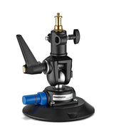 Manfrotto MCUPVR - VR Ventosa con espigote Adaptador, Color Negro