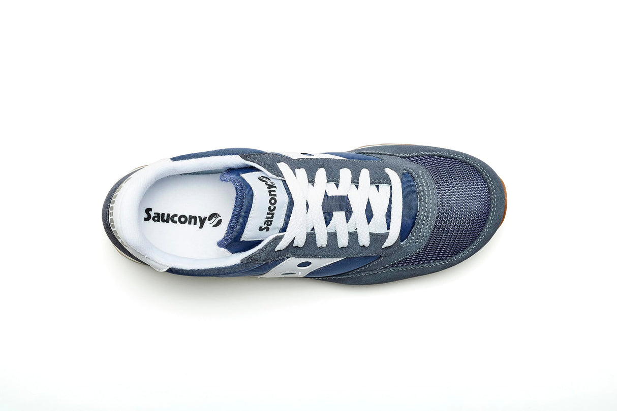 Saucony Jazz Original Vintage, Scarpe da ginnastica Uomo, Dark Grey Navy, 44 EU