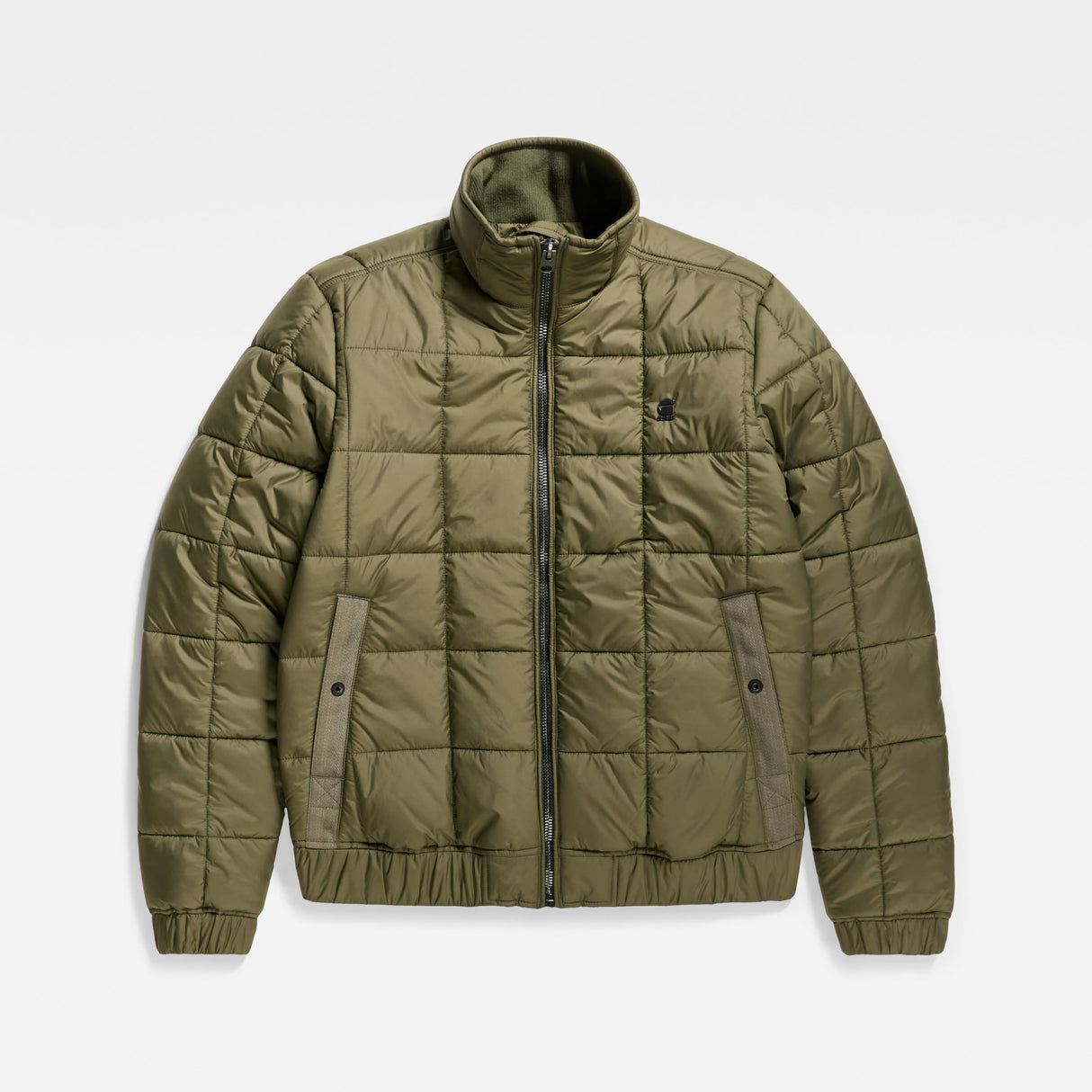 G-Star Para Hombre Meefic quilted jkt, Verde (shadow olive D23965-B958-B230), M
