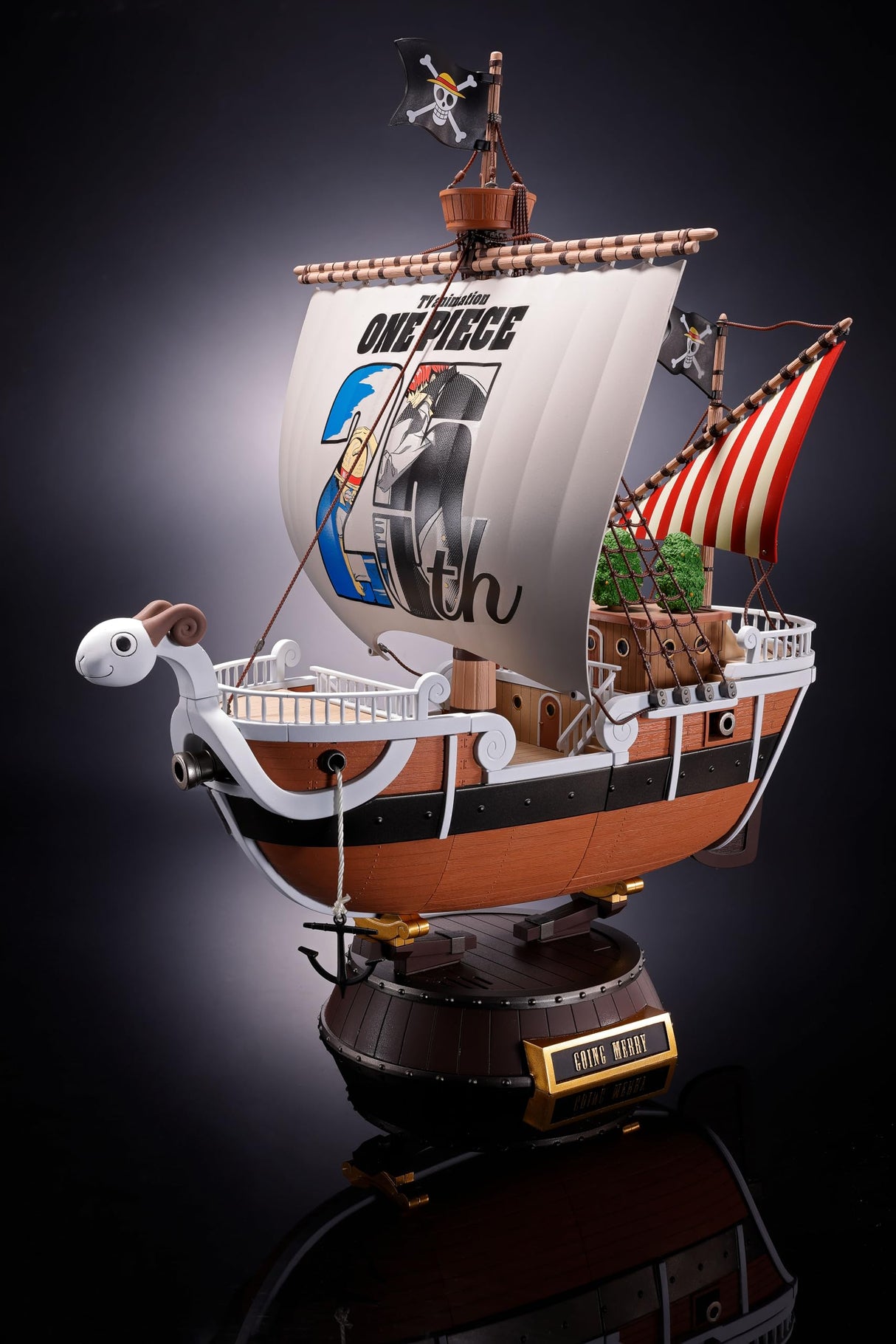 TAMASHII NATIONS S.H Figuarts One Pience Chogokin - Going Merry (edición Conmemorativa del 25 Aniversario)