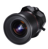 Samyang F1110910101 - Objetivo fotográfico DSLR para Fuji X (Distancia Focal Fija 24mm, Apertura f/3.5-22 T/S ED AS UMC, diámetro Filtro: 82mm), Negro