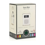 Radio Digital VQ Retro Mini Dab & Dab+ con FM, Bluetooth y Reloj Despertador – Verde Esmeralda