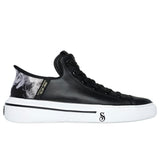 Skechers - Sneakers de Hombre Snoop Dogg One-OG sin Cordones, Negro/Blanco, 42.5 EU