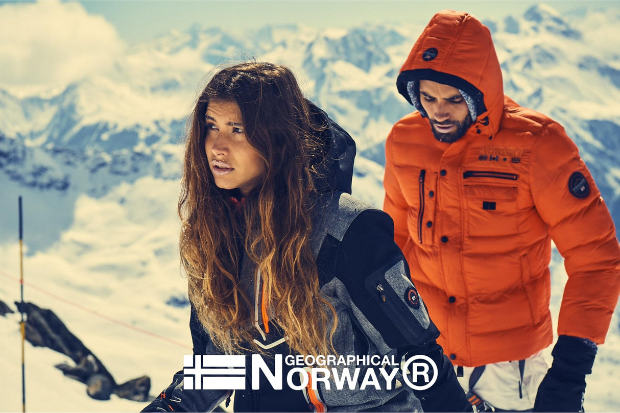 Geographical Norway Aimeraude Lady Parka de Mujer, Marine, XXL