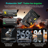 Blackview Active12 Pro Tablet Rugerizada con Proyector de 120", 30000 mAh/Cargador de 120W, 36GB RAM + 256GB ROM, 11 Pulgadas FHD+ Android 15 Rugged Tablet, 108MP + 50MP, Dimensity 7300/Doble 5G LTE