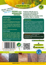 Monestir - RESINA HORMIGON IMPRESO (Fórm. Agua) - 25 Litros