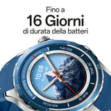 OPPO Watch X2 Smartwatch – Pantalla AMOLED 1.5” | Batería hasta 16 días | Google Apps & Wear OS | ECG, SpO2 & 100+ deportes | Resistente IP68 & 5ATM - Azul