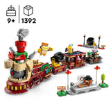 LEGO Super Mario El Tren expreso Bowser - Juguete Interactivo xon 2 Estaciones y 6 Figuras Inc. Hermano Martillo y 2 Goombas - Regalo Gamer para Niños y Niñas de 9+ Años 71437