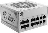 MSI Fuente de alimentación totalmente modular ATX de 850 W - MAG A850GL PCIE5 BLANCO - (Active PFC/80 PLUS Gold)