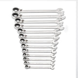 GearWrench 9509 13-Piece SAE Reversible Combination Ratcheting Wrench Set