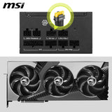 MSI mag A750GLS PCIE5, Fuente de alimentación, 750W, 80 Plus Gold, ATX 3.1, Soporte GPU PCIe 5.1, 12V-2x6 Nativo, Conector 12V-2x6 Bicolor, Fuente de alimentación ATX, Cables con Cubierta