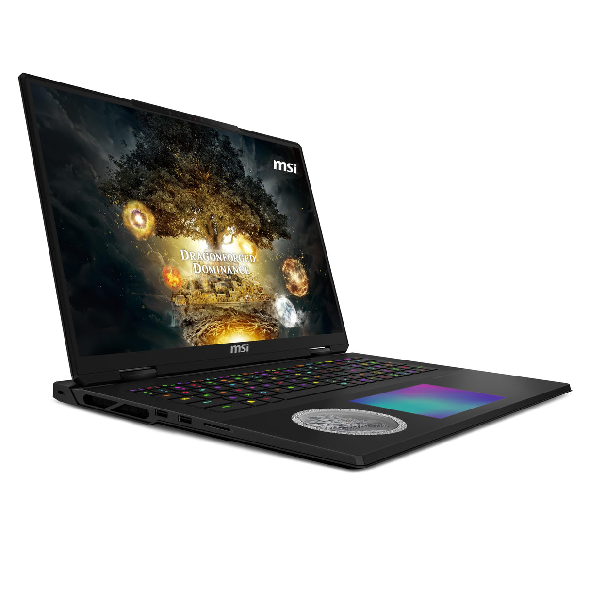 MSI Titan 18 HX Dragon Edition Norse Myth A2XWIG-227ES, Portátil Gaming de 18" UHD+ 120Hz (Intel Core Ultra 9 285HX, 64Gb RAM, 2TB SSD, RTX 5080-16GB, Windows 11 Home Advanced) Teclado QWERTY Español