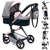 Bayer Design 18427AA Bayer Design 18427AA Neo Vario Cochecito de Muñecas, Carrito para muñecos, Bolsa