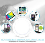 Pyle Altavoces empotrables, Bluetooth, Pared, Techo, 6.5”, 150W, Dos vias, Estereo, Estereo, Rejilla Redonda/Cuadrada Intercambiables