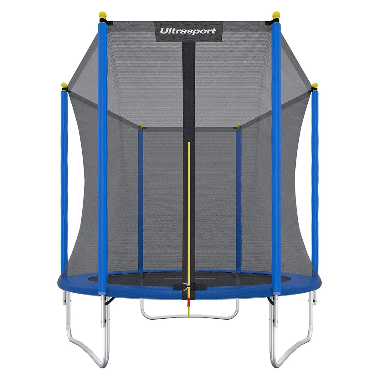 Ultrasport Jumper Cama Elastica Niños Exterior 183 cm hasta 80 kg con Red de Seguridad, Acolchado I Camas Elasticas, Trampolin, Colchoneta Elastica, Trampolines para Niños