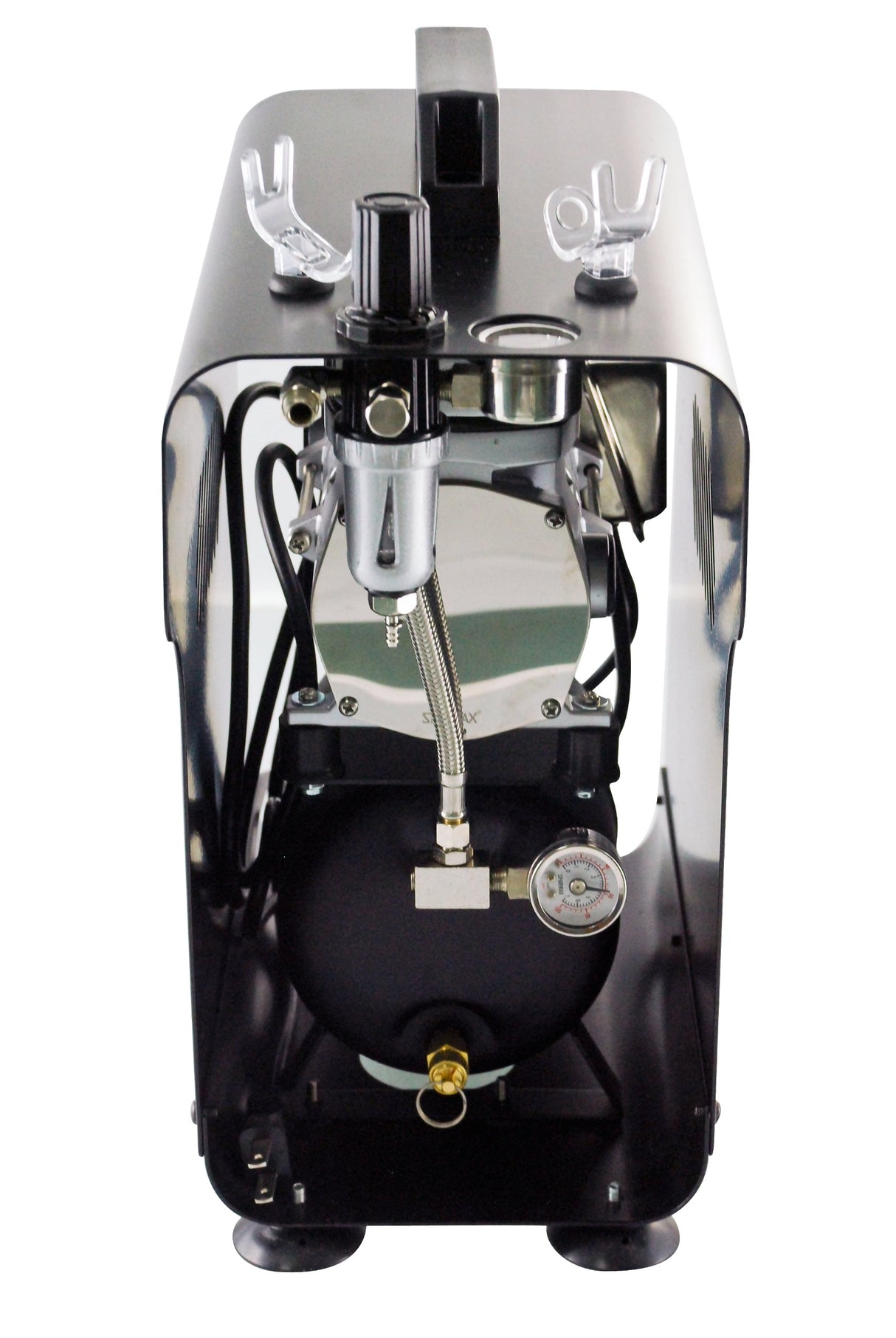 Sparmax TC-620X - Compresor de aire silencioso en seco, Beige