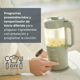 Nuvita Magic Pappa 7-en-1 Procesador de Alimentos para Bebés – Cocina al Vapor, Mezcla, Pica, Prepara Purés, Sopas, Batidos y Comida Homogeneizada con Función de Autolimpieza, Nuvita Chef App