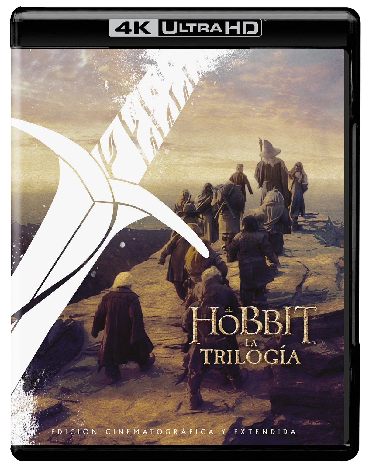 Trilogía El Hobbit versión cinematográfica + versión extendida 4k Ultra-HD [Blu-ray]