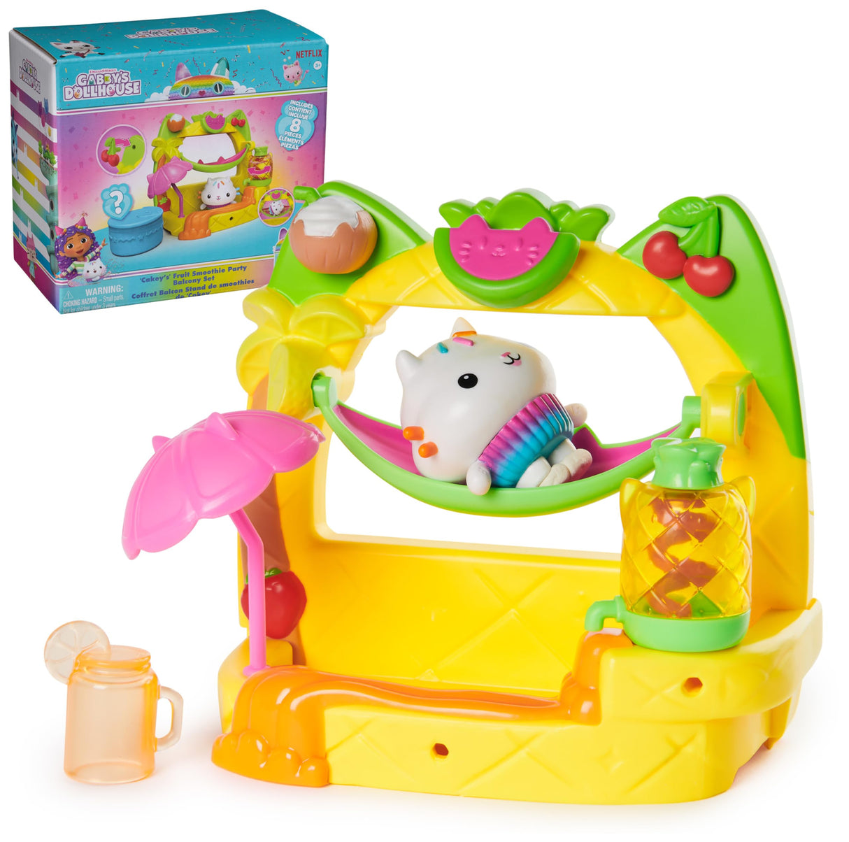 Gabby's Dollhouse Playset BlcnyCkysFrtySmthePrtySt