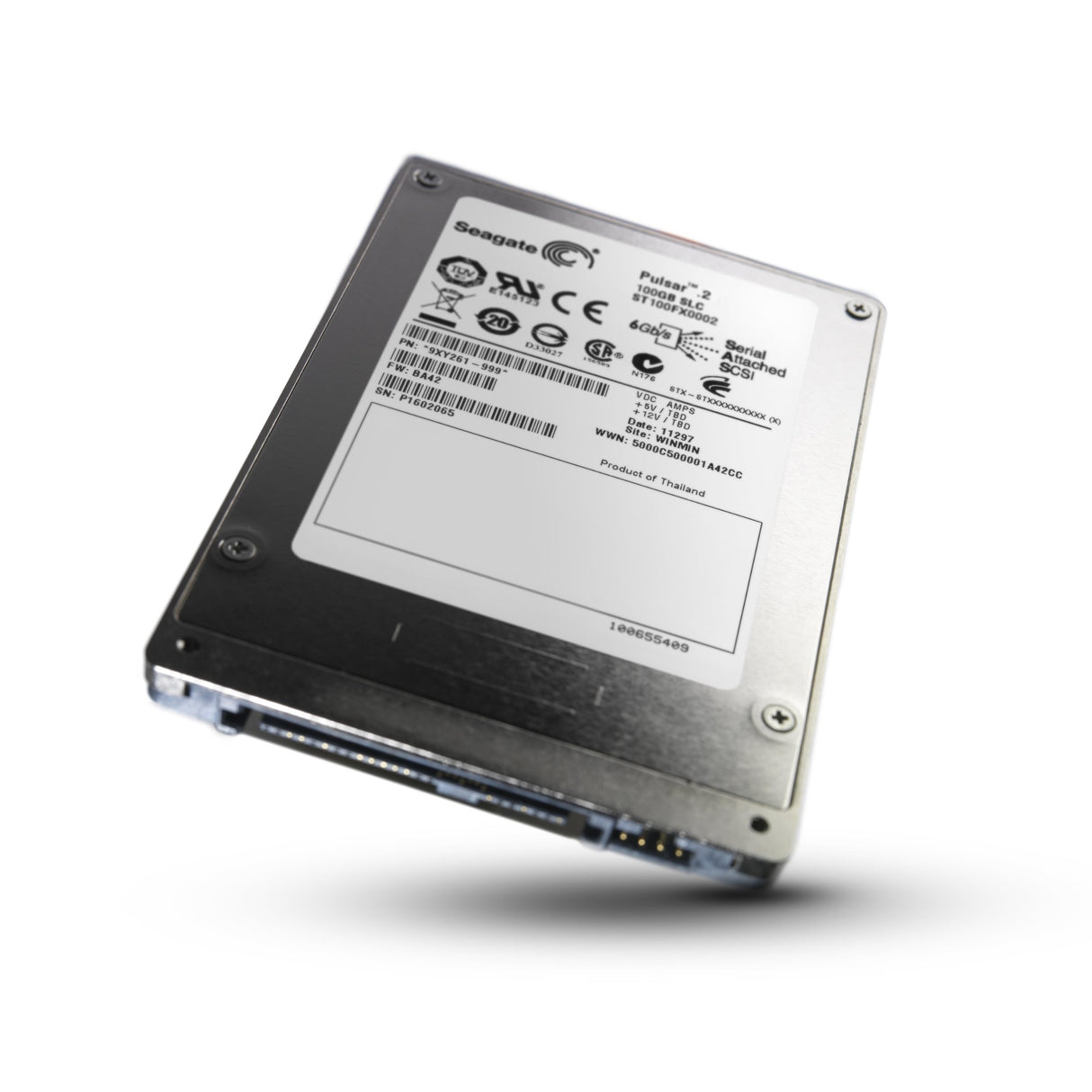 Seagate SSD Pulsar.2 ST400FM0012 - Disco Flash Interno (2,5 Pulgadas, SATA III, 400 GB)
