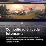 Lenovo LOQ Essential Gen 11 - Ordenador Portátil Gaming IA 15.6" FHD (Intel Core i7-13650HX, NVIDIA GeForce RTX 5050, 16GB RAM, 512GB SSD, 144 Hz, Wi-Fi 6, Windows 11 Home) QWERTY Español - Gris Luna