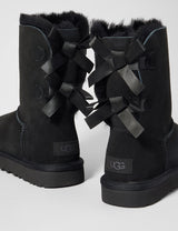 UGG Bailey Bow II, Botas Clásicas Mujer, Negro 40 EU