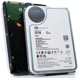 Seagate EXOS X22 22TB SATA SED 3.5 Pulgadas 7200RPM 6GB/S 512E/4K