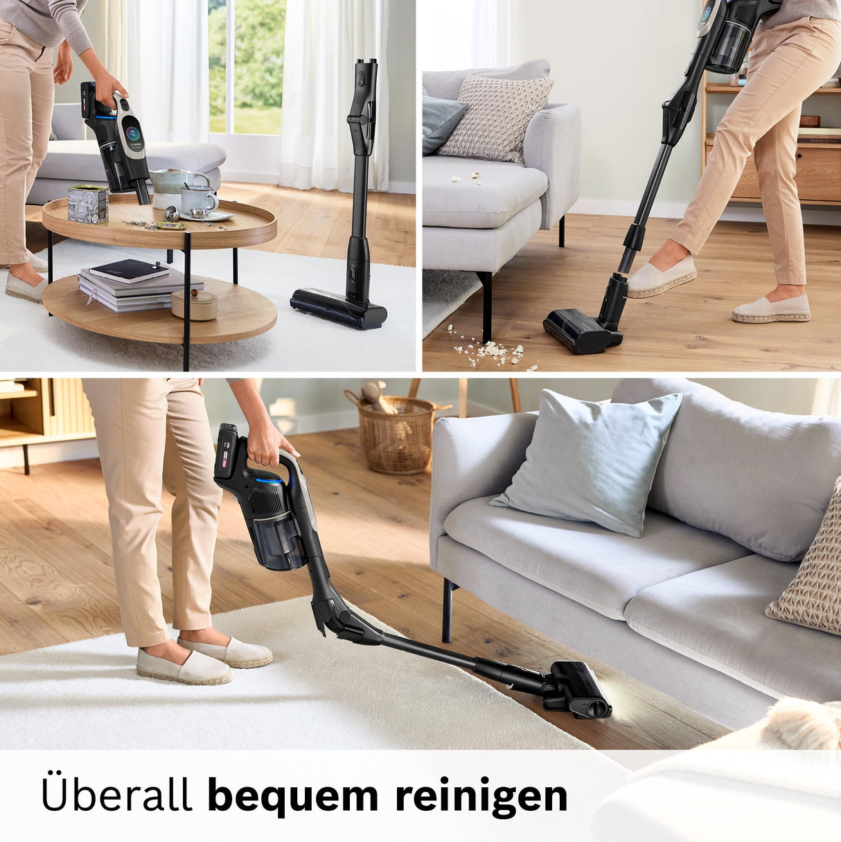Bosch Unlimited 10 Aspirador inalámbrico, plástico, Gris
