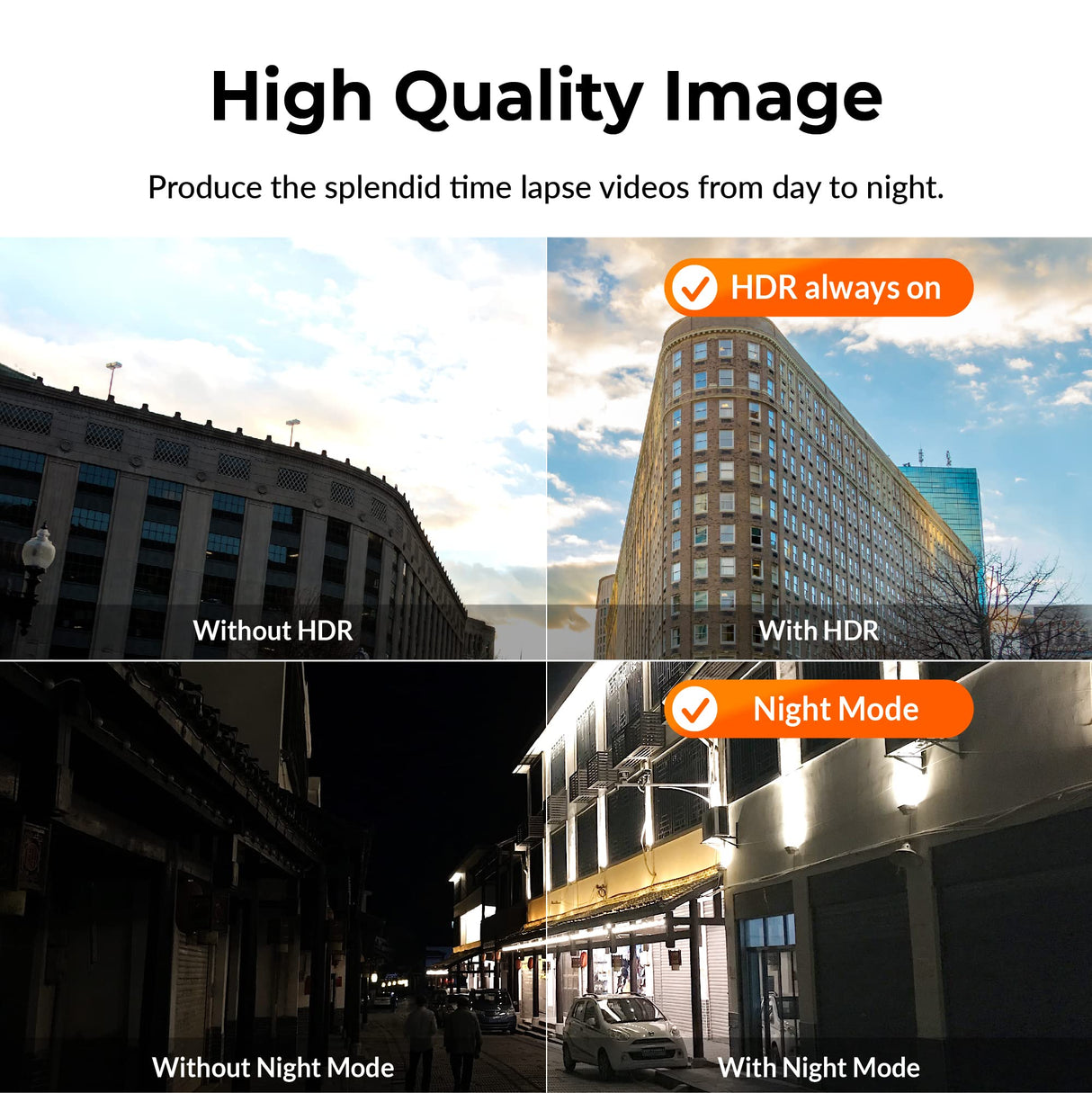 Brinno BCC300-C Timelapse Video Bundle - Cámara TLC300 1080P FHD y HDR, 118°FOV, Pantalla LCD IPS 1.44”, Carcasa IPX4, Abrazadera, Fácil de Usar en Obras de Construcción, Interiores y Exteriores