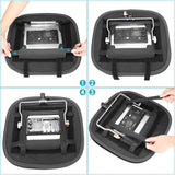NEEWER Paquete de 2 Softbox de Panel de Luz LED para Luz de Video 660 480, Difusor de Luz Plegable Exterior 16.3"x6.5" Interior 9.8"x8.7" para Grabación de Video en Estudio Fotográfico