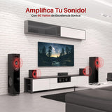 Pyle Mini Amplificador de Potencia, Compacto, Estereo, Potencia Maxima de 60V, RCA, 2 entradas de microfono, Salidas de 25/70 V, LED, Selector de Entrada para PA