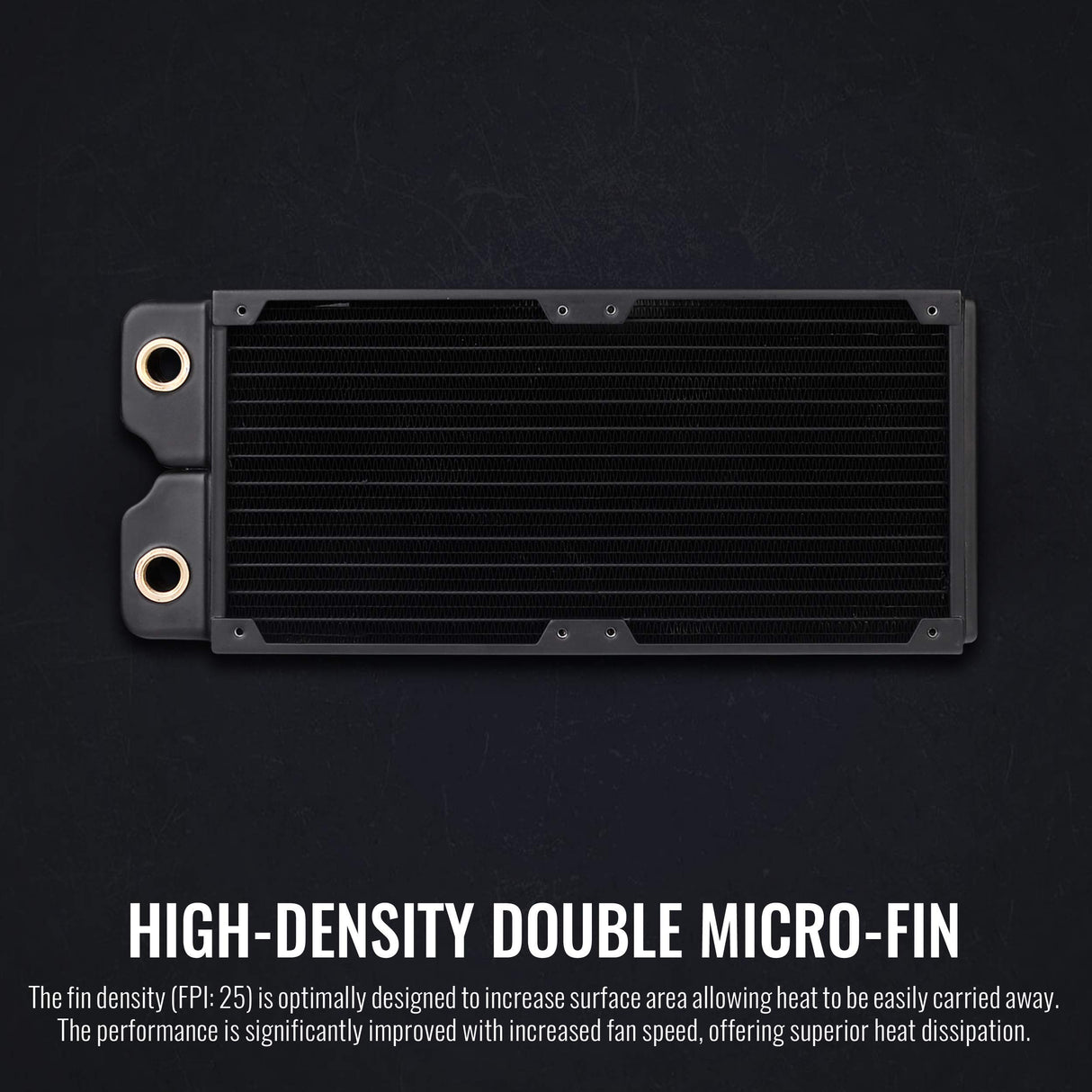 Thermaltake Pacific DIY CLD240 CL-W281-CU00BL-A - Radiador de Cobre de Alta Densidad de 40 mm de Grosor