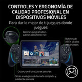 Razer Kishi Ultra - Mando para Juegos USB-C para iPhone y Smartphones Android y iPad Mini (Sensa HD Haptics, Chroma RGB, Carga Passthrough, Botones Mecha-Táctiles y D-Pad, Juegos móviles) Negro