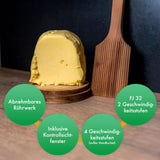 Milky Mantequera FJ10 – Mantequilla eléctrica de alta calidad – Centrifugador de mantequilla para nata – Mantequilla eléctrica con niveles de velocidad ajustables