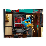 LEGO Ninjago Bounty del Templo - Barco de Juguete Interactivo con Techo Desmontable y 6 Minifiguras Inc. Cole, Zane y NYA - Regalo para Chicos de 14+ Años Fans de El Renacer de los Dragones 71848