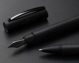 Faber-Castell 147150 - Pluma estilográfica Ambition - Negro - Tamaño M