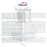 Lacor - 69490 - Picadora Profesional Quick, Picay Tritura Todo Tipo de Alimentos, 100% Seguro, Acero inoxidable, Piezas Extraíbles, Fácil Limpieza, 100% Seguro, Potencia 735 W, Capacidad 3 L