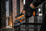 AEG BEWS18-115BLPX2-0 - Amoladora 115 mm 18 V BRUSHLESS "full security", 9000 rpm, mango antivibración, interruptor "hombre muerto", arranque progresivo, freno de disco (sin bat. ni cargador)
