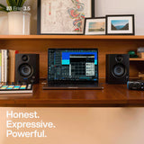 PreSonus Eris 3.5 Gen 2, Altavoces Activos de Escritorio 3.5" para Multimedia, Juegos, Producción Musical de Calidad Estudio, Potencia 50 W