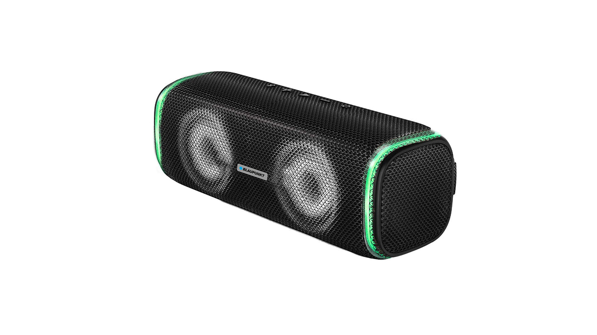 Blaupunkt BLP3920 Altavoz Bluetooth Portatil, Acuatico, 10W, Subwoofer, 8h de Batería, USB, AUX