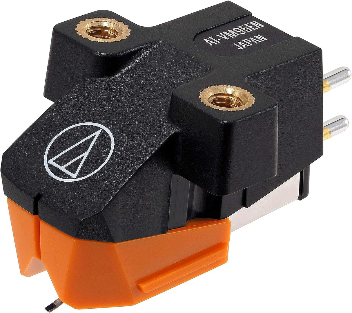 Audio-Technica AT-VM95EN Cápsula estéreo con aguja elíptica desnuda serie VM95 Naranja