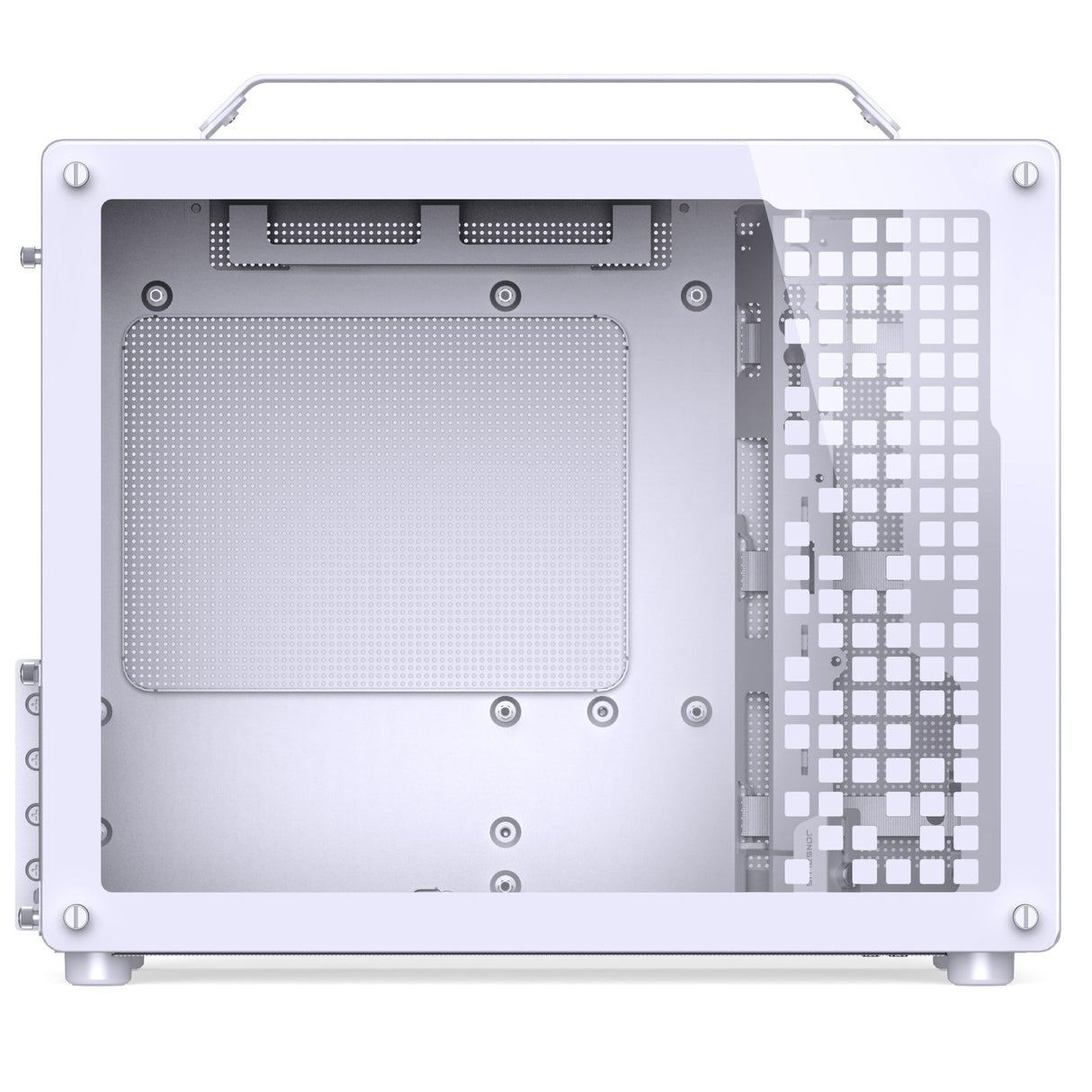 Jonsplus MATX Handle Case Z20 - weiß
